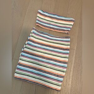 Princess Polly Striped Multicolor Women's Skirt